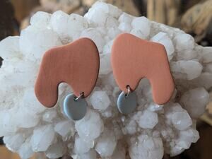 Four Eyes Ceramics Moss Earrings